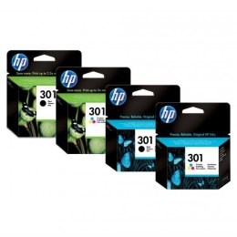 HP oryginalny ink / tusz CH562EE, HP 301, color, 150s, HP HP Deskjet 1000, 1050, 2050, 3000, 3050