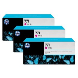 HP oryginalny ink / tusz CR252A, magenta, 3x775ml, HP 771, HP 3-Pack, Designjet Z6200