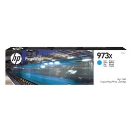 HP oryginalny ink / tusz F6T81AE, HP 973X, cyan, 7000s, 82ml, HP PageWide Pro 452, Pro 477