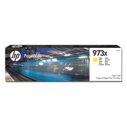 HP oryginalny ink / tusz F6T83AE, HP 973X, yellow, 7000s, 82ml, HP PageWide Pro 452, Pro 477