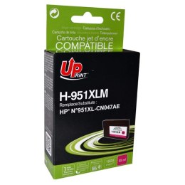 UPrint kompatybilny ink / tusz CN047AE, z CN047AE, HP 951XL, magenta, 1500s, 25ml, H-951XL-M, dla HP Officejet Pro 8100 ePrinter