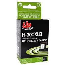 UPrint kompatybilny ink / tusz z CC641EE, HP 300XL, black, 19ml, H-300XL-B, dla HP DeskJet D2560, F4280