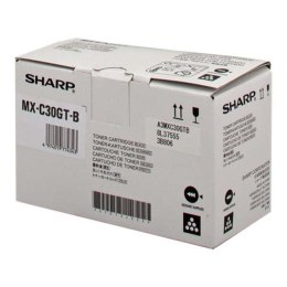 Sharp oryginalny toner MX-C30GTB, black, 6000s, Sharp MX-C250FE, C300WE, O