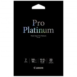 Canon Photo Paper Pro Platinu, foto papier, połysk, biały, 10x15cm, 4x6