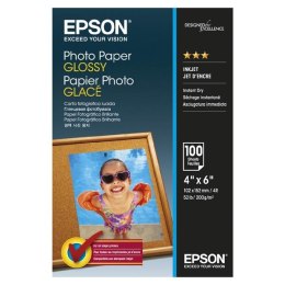 Epson Photo Paper, foto papier, połysk, biały, 10x15cm, 4x6