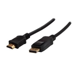 Video Kabel DisplayPort M - HDMI M, 5m, czarna, Logo blistr