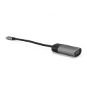 USB (3.1) hub 1-port, 49145, szara, długość przewodu 10cm, Verbatim, adapter USB C na VGA