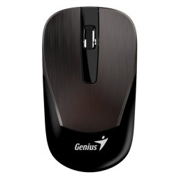 Genius Mysz Eco-8015, 1600DPI, 2.4 [GHz], optyczna, 3kl., bezprzewodowa USB, czekoladowy, wbudowany akumulator