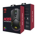 Marvo Mysz M359, 3200DPI, optyczna, 7kl., przewodowa USB, czarna, do gry