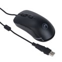 Marvo Mysz M508, 3200DPI, optyczna, 6kl., przewodowa USB, czarna, do gry, podświetlona