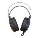 Marvo Zestaw mysz + słuchawki MH01BK, 6400DPI, optyczna, 6kl., przewodowa USB, czarna, podświetlona