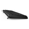 Genius KB-117, klawiatura US, klasyczna, wodoodporny rodzaj przewodowa (USB), czarna, nie