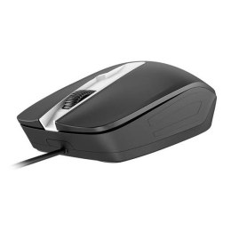 Genius Mysz DX-180, 1000DPI, optyczna, 3kl., przewodowa USB, czarna