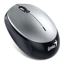 Genius Mysz NX-9000BT, 1200DPI, Bluetooth, optyczna, 3kl., bezprzewodowa, srebrna, wbudowany akumulator, bluetooth