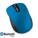 Microsoft Mysz Bluetooth Mobile Mouse 3600, 1000DPI, Bluetooth, optyczna, 3kl., bezprzewodowa, niebieska, 1 szt AA, klasyczna, B