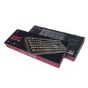 Marvo KG917, klawiatura US, do gry, podświetlona rodzaj przewodowa (USB), czarna, mechaniczna, klawisze PUBG