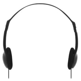 Defender Aura 101, słuchawki, regulacja głośności, czarna, otwarta, 3.5 mm jack