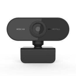 Powerton HD Webkamera PWCAM2, 1080p, USB, czarna, FULL HD, 30 FPS