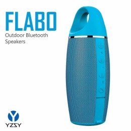 YZSY Głośnik bluetooth FLABO, 2x5W, niebieski, regulacja głośności