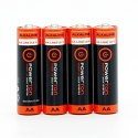 Bateria alkaliczna, AA, 1.5V, Powerton, blistr, 4-pack