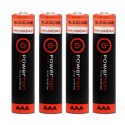 Bateria alkaliczna, AAA, 1.5V, Powerton, blistr, 4-pack