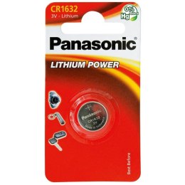 Bateria litowa, CR1632, 3V, Panasonic, blistr, 1-pack