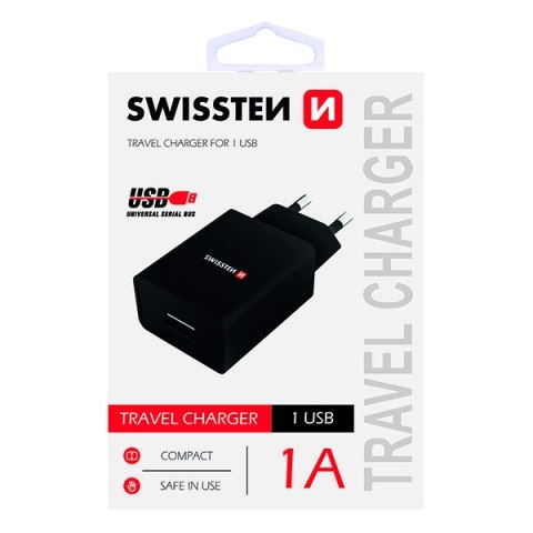SWISSTEN Zasilacz / sieciowy adapter 5W, 1 port, USB-A