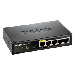 D-LINK switch DES-1005P PoE, 1000Mbps, Adapter PoE, Gigabit