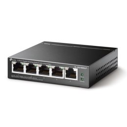 TP-LINK switch TL-SG1005LP PoE(4- porty), 1000Mbps, auto MDI/MDIX
