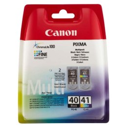 Canon oryginalny ink / tusz PG40/CL41 multipack, black/color, blistr z ochroną, 16,9ml, 0615B051, Canon 2-pack iP1600, 2200, MP1