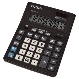 Citizen Kalkulator CDB1201-BK, czarna, biurkowy, 12 miejsc