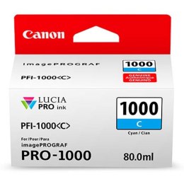 Canon oryginalny ink / tusz 0547C001, cyan, 5025s, 80ml, PFI-1000C, Canon imagePROGRAF PRO-1000