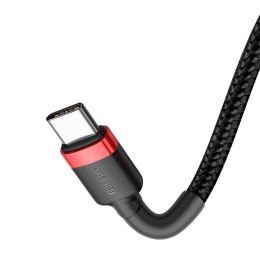 Baseus kabel Cafule PD USB-C - USB-C 2,0 m czerwono-czarny 60W