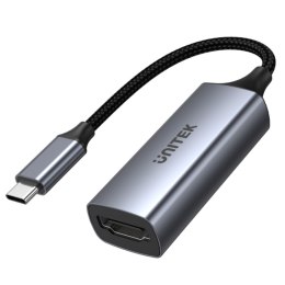 Unitek Adapter USB-C na HDMI 2.0 4K@60Hz alu 15 cm