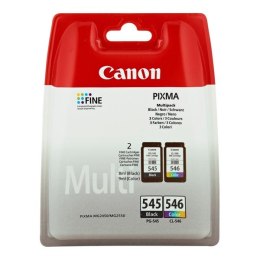 Canon oryginalny ink / tusz PG-545/CL-546, black/color, blistr z ochroną, 2x180s, 1x8, 1x9ml, 8287B006, Canon 2-pack Pixma MG245