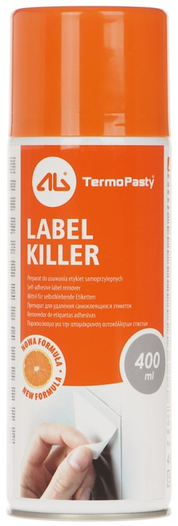 PREPARAT DO USUWANIA ETYKIET LABEL-KILLER/400 SPRAY 400 ml AG TERMOPASTY