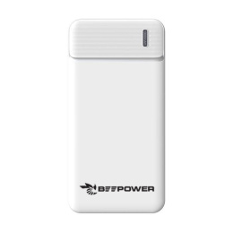 BeePower Power Bank - BP-10 10000mAh 2.1A 2 x USB biały