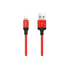 HOCO USB Kabel - X14 2A lightning 1m czarno-czerwony