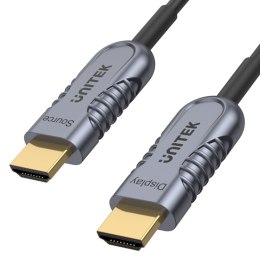 Unitek kabel optyczny HDMI 2.1 AOC 8K 120Hz 30 m