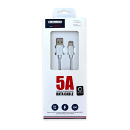 JELLICO USB Kabel - KDS-50 5A USB-C 1M biały