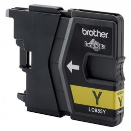 Brother oryginalny ink / tusz LC-985Y, yellow, 260s, Brother DCP-J315W