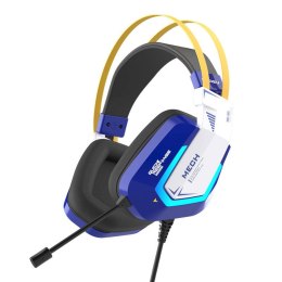 Słuchawki gamingowe Dareu EH732 USB RGB (niebieskie)