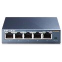 TP-LINK switch TL-SG105 1000Mbps, automatyczne uczenie się adr. MAC, auto MDI MDIX