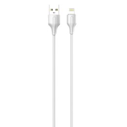 Kabel USB do Lightning LDNIO LS540, 2.4A, 0.2m (biały)