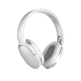 Słuchawki Bluetooth 5.0 Baseus Encok D02 Pro białe nauszne