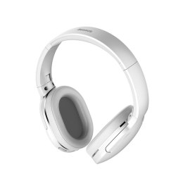 Słuchawki Bluetooth 5.0 Baseus Encok D02 Pro białe nauszne