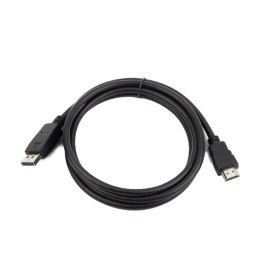 Kabel przewód z DisplayPort do HDMI Gembird 1 m czarny