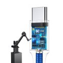 Kabel USB 3w1 Baseus Rapid Series, micro USB / Lightning / USB-C, 20W, 1.2m (niebieski)