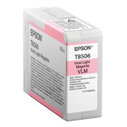 Epson oryginalny ink / tusz C13T850600, light magenta, 80ml, Epson SureColor SC-P800