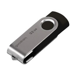 Goodram USB pendrive USB 2.0, 32GB, UTS2, czarny, UTS2-0320K0R11, USB A, z obrotową osłoną